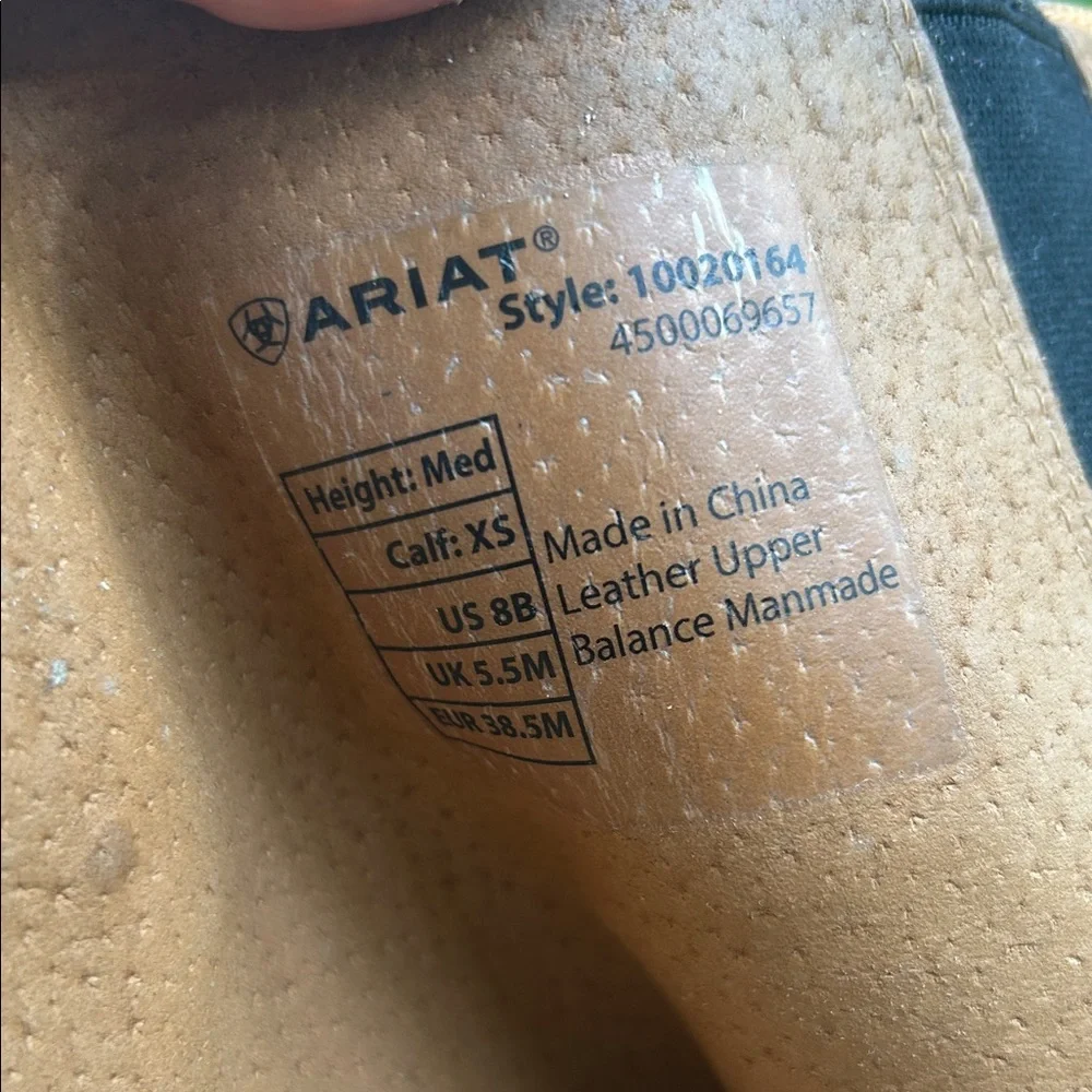 Ariat Tall equestrian Riding Boots size 8 - Picture 7 of 11
